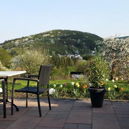 Hinter Den Spiegeln Hotell Heimbach Exteriör bild